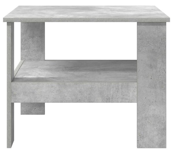 Dohányzóasztal Beton Szürke 57 x 55 x 45 cm Faanyag