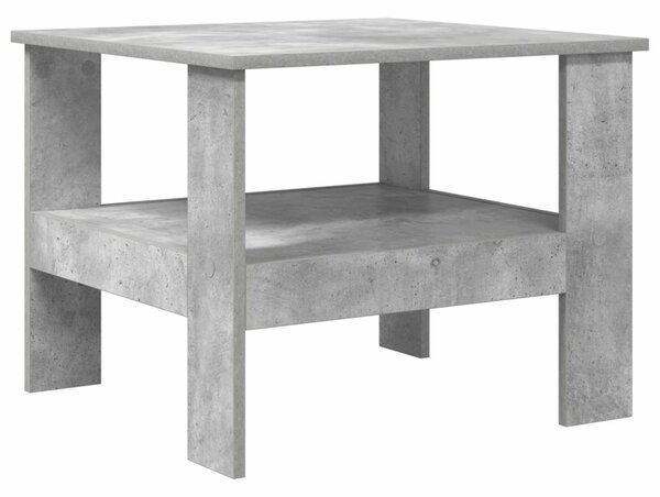Dohányzóasztal Beton Szürke 57 x 55 x 45 cm Faanyag