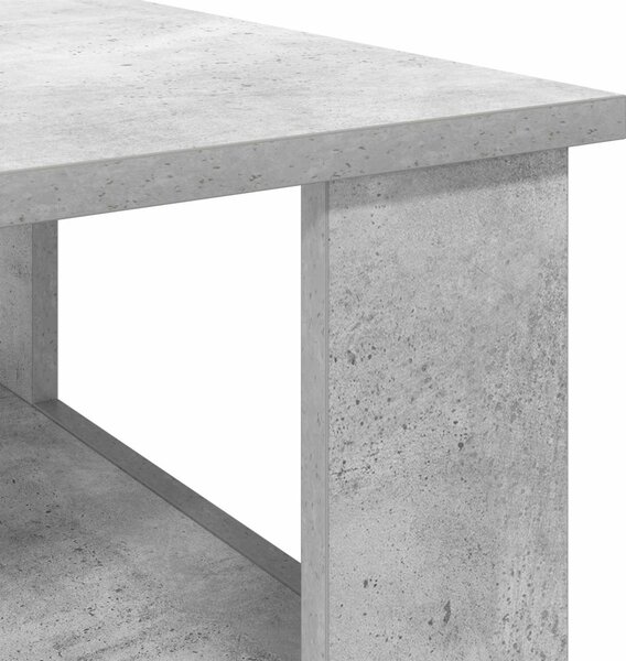 Dohányzóasztal Beton Szürke 57 x 55 x 45 cm Faanyag