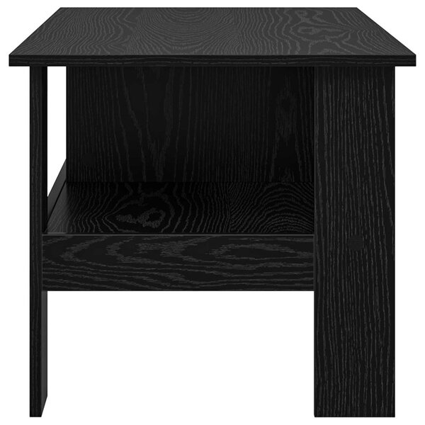 Dohányzóasztal Fekete tölgy 90 x 50 x 45 cm Faanyag
