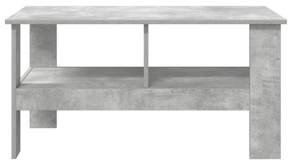 Dohányzóasztal Beton Szürke 90 x 50 x 45 cm Faanyag