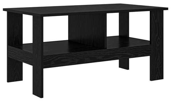 Dohányzóasztal Fekete tölgy 90 x 50 x 45 cm Faanyag