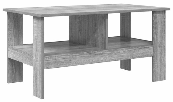 Dohányzóasztal Szürke Sonoma 90 x 50 x 45 cm Szerelt Fa