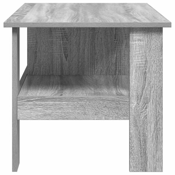 Dohányzóasztal Szürke Sonoma 90 x 50 x 45 cm Szerelt Fa