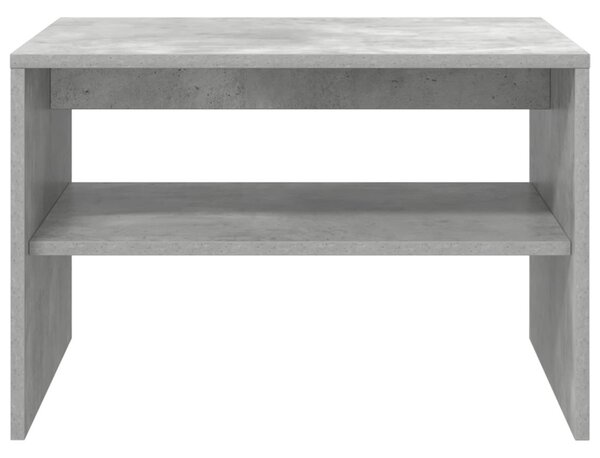 Dohányzóasztal Beton Szürke 60 x 50 x 40 cm Faanyag