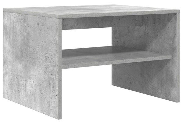 Dohányzóasztal Beton Szürke 60 x 50 x 40 cm Faanyag