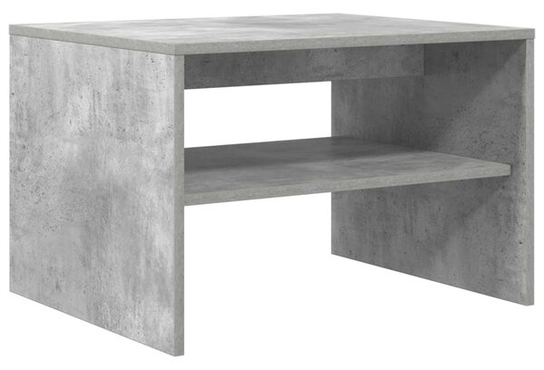Dohányzóasztal Beton Szürke 60 x 50 x 40 cm Faanyag