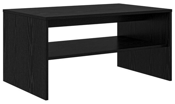 Dohányzóasztal Fekete tölgy 80 x 50 x 40 cm Faanyag
