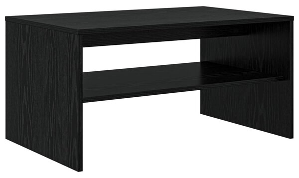 Dohányzóasztal Fekete tölgy 80 x 50 x 40 cm Faanyag