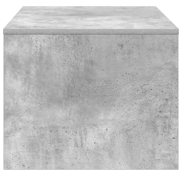 Dohányzóasztal Beton Szürke 80 x 50 x 40 cm Faanyag