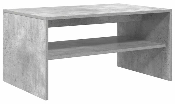 Dohányzóasztal Beton Szürke 80 x 50 x 40 cm Faanyag