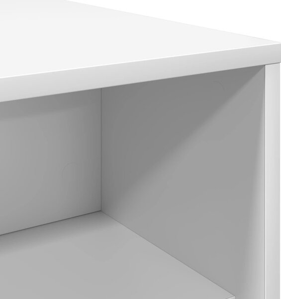 Dohányzóasztal Fehér 100 x 50 x 40 cm Faanyag