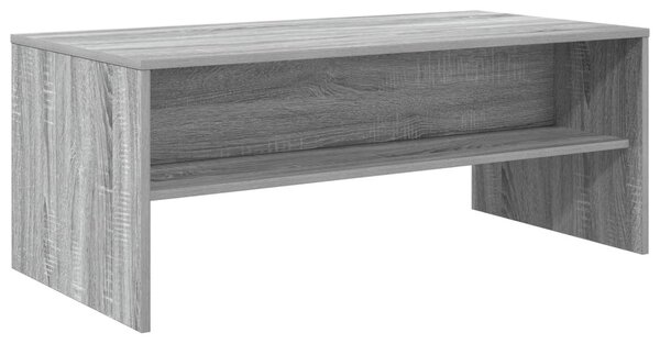 Dohányzóasztal Szürke Sonoma 100 x 50 x 40 cm Faanyag