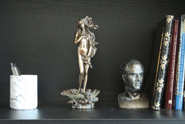 Vénusz Születése Bronz Szobor (Hidegen öntött bronz) ajándék