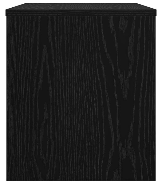 TV szekrény 60 x 35 x 40 cm Fekete tölgy Szerelt Fa