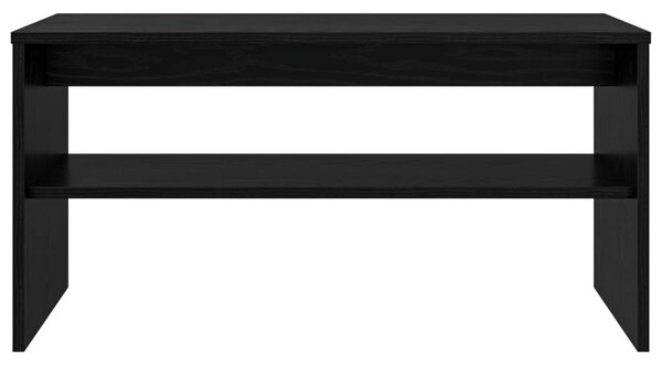 TV szekrény 80 x 35 x 40 cm Fekete tölgy Szerelt Fa