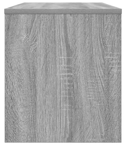 TV szekrény 80 x 35 x 40 cm Szürke Sonoma Szerelt Fa