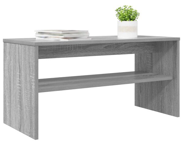 TV szekrény 80 x 35 x 40 cm Szürke Sonoma Szerelt Fa