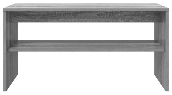 TV szekrény 80 x 35 x 40 cm Szürke Sonoma Szerelt Fa