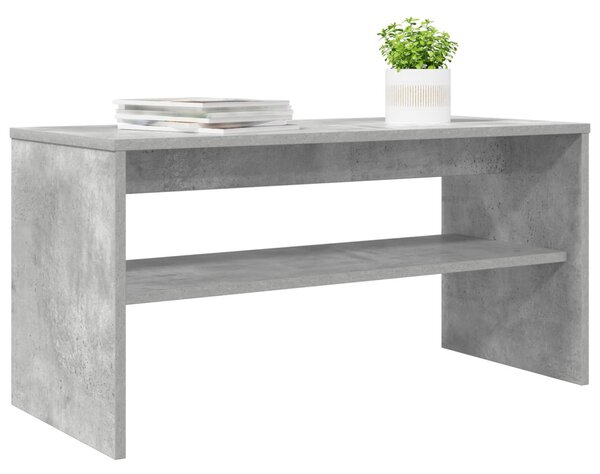 TV szekrény Beton Szürke 80 x 35 x 40 cm Faanyag