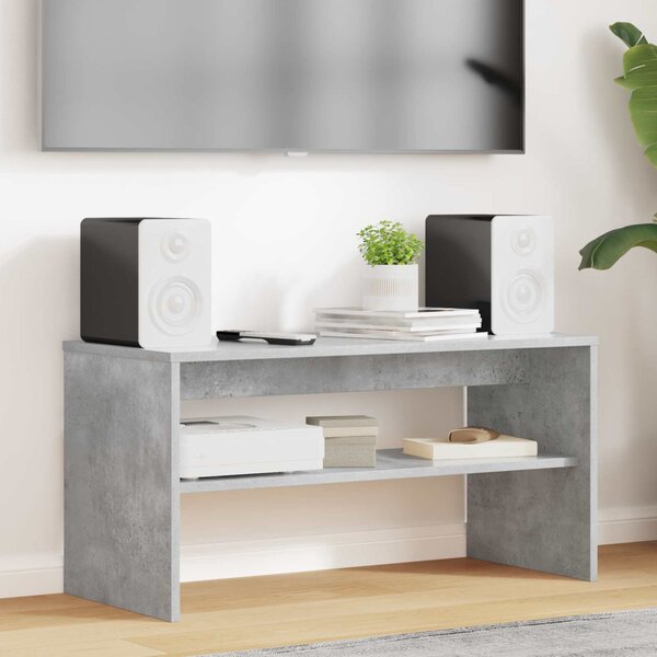 TV szekrény Beton Szürke 80 x 35 x 40 cm Faanyag