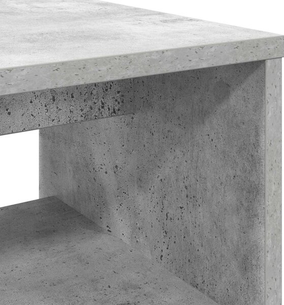 TV szekrény Beton Szürke 80 x 35 x 40 cm Faanyag