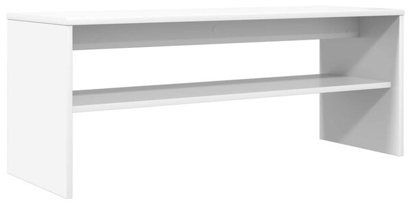 TV szekrény Fehér 100 x 35 x 40 cm Faanyag