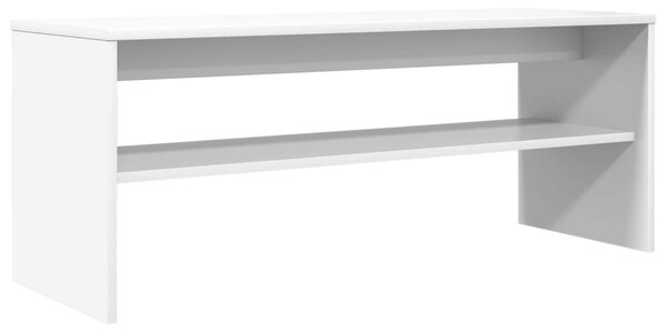 TV szekrény Fehér 100 x 35 x 40 cm Faanyag
