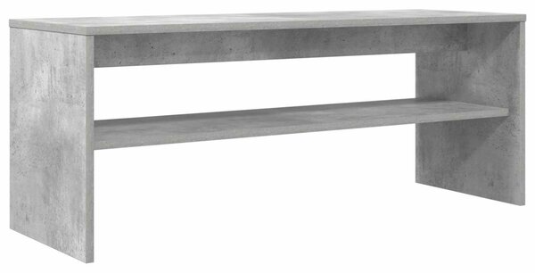 TV szekrény 100 x 35 x 40 cm Beton Szürke Szerelt Fa
