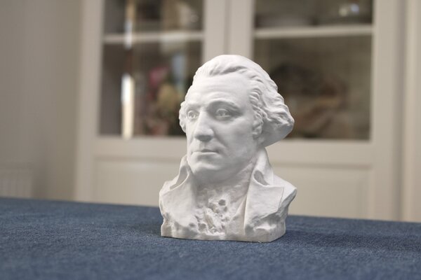 Washington mellszobor márvány amerikai fehér dekoráció
