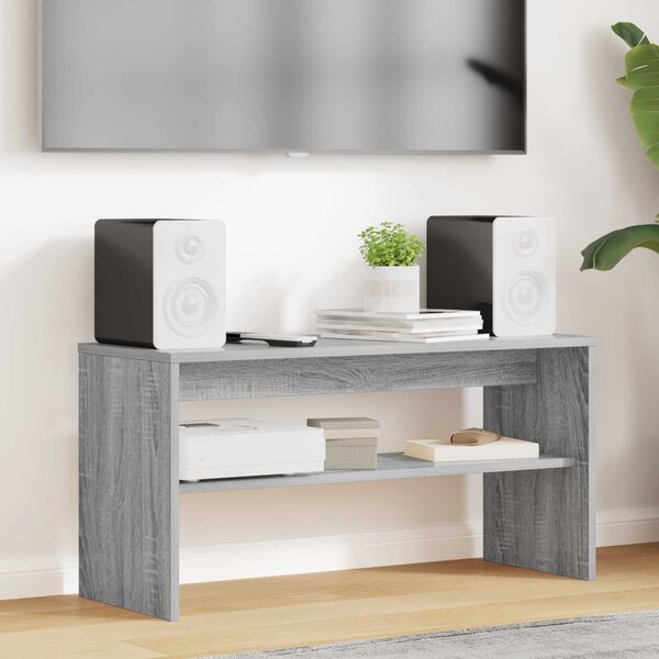 TV szekrény Szürke Sonoma 80 x 30 x 40 cm Faanyag