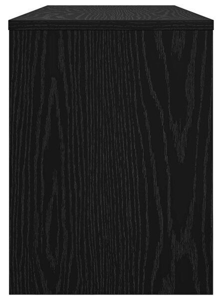 TV szekrény 100 x 30 x 40 cm Fekete tölgy Szerelt Fa