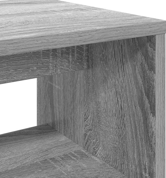 TV szekrény Szürke Sonoma 100 x 30 x 40 cm Faanyag
