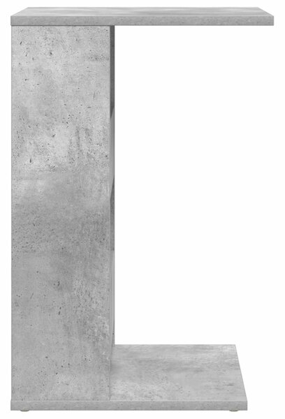 Oldal asztal Beton Szürke 40 x 35 x 60,5 cm Faanyag