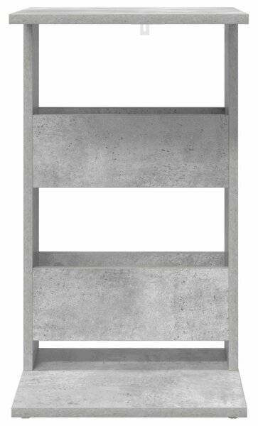 Oldal asztal Beton Szürke 40 x 35 x 60,5 cm Faanyag