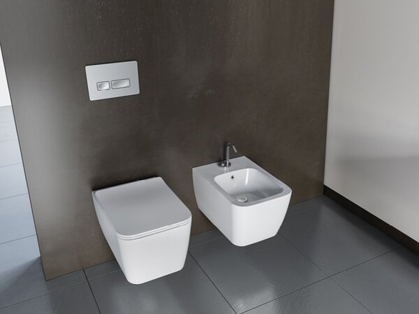 CeraStyle HERA fali WC - rimless - perem nélküli - rejtett rögzítésű - 52 cm