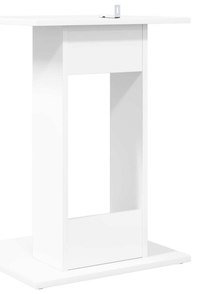 Oldal asztal Fehér 45 x 40 x 62,5 cm Faanyag