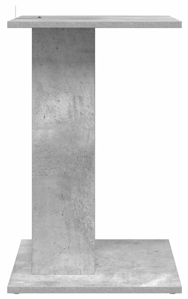 Oldal asztal Beton Szürke 45 x 40 x 62,5 cm Faanyag