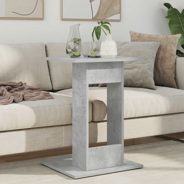 Oldal asztal Beton Szürke 45 x 40 x 62,5 cm Faanyag