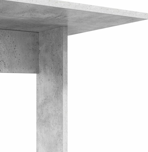 Oldal asztal Beton Szürke 45 x 40 x 62,5 cm Faanyag