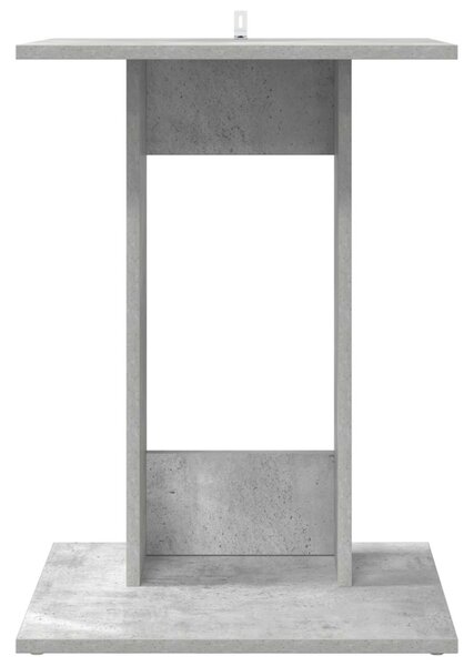 Oldal asztal Beton Szürke 45 x 40 x 62,5 cm Faanyag