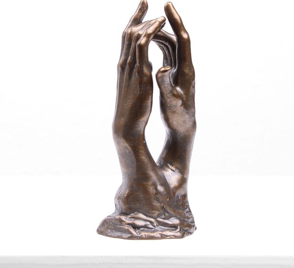 Rodin: A Titkos Kéz Szobor (Hideg öntvény bronz szobor)