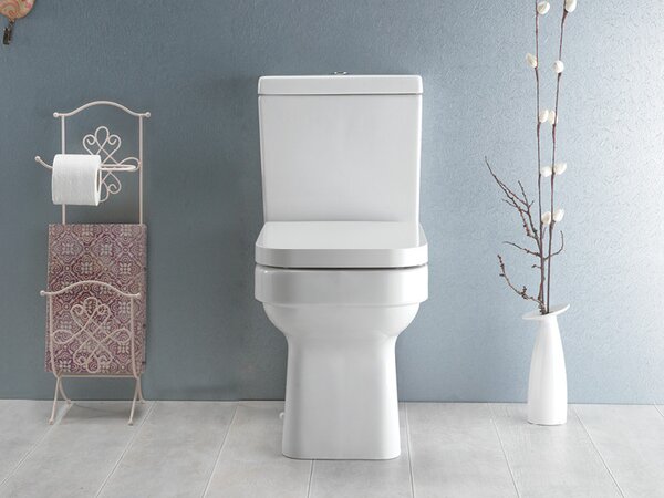 CeraStyle NOURA monoblokk WC - BEÉPÍTETT bidé funkcióval - NEM FALIG érő talppal - 62 cm