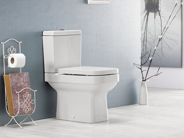 CeraStyle NOURA monoblokk WC - NEM FALIG érő talppal - 62 cm