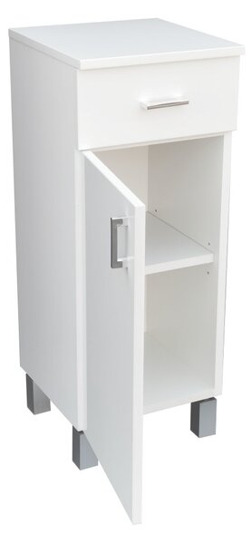 Viva STYLE fürdőszobai ÁLLÓSZEKRÉNY 85 alacsony POLCOS - 1 fiók - BALOS - 35 x 33 x 85 cm