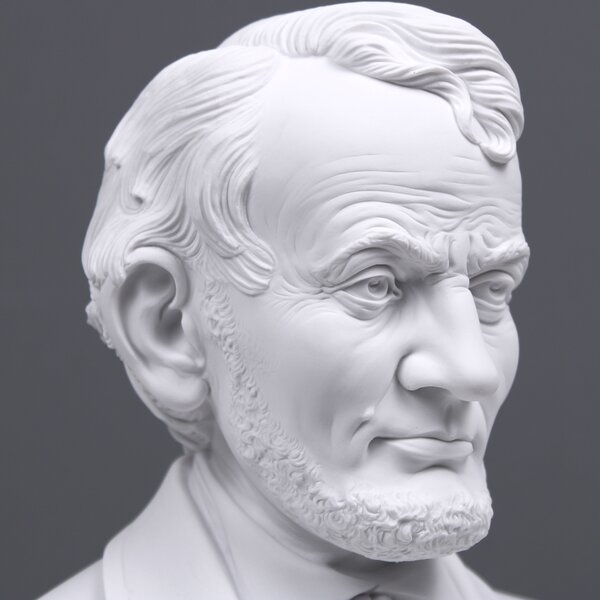 Abraham Lincoln mellszobor márványszobor olasz luxus lakásdekor
