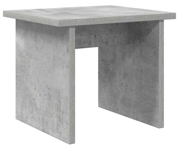 Cipőszekrény polcokkal tárolóval 2 pcs Beton Szürke Faanyag