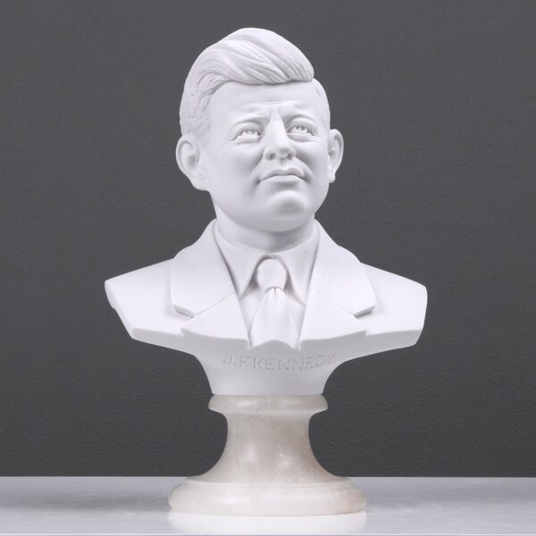 John F. Kennedy mellszobor márványszobor