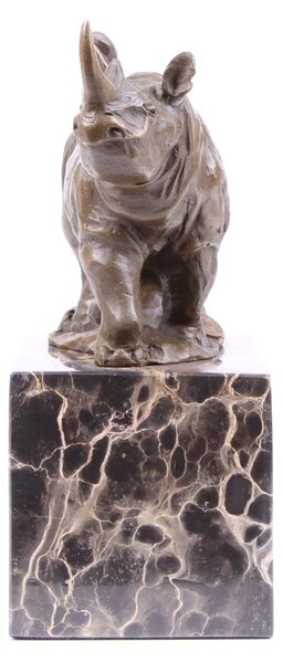 Orrszarvú Bronz Szobor (Öntött Bronz Szobor) öntöde luxus