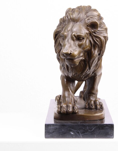 Nagy Oroszlán Bronz Szobor (Öntött Bronz Szobor) öntöde luxus